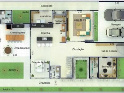 Casa 1001 | Planta Pronta