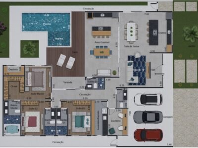 Casa 227 | Planta Pronta