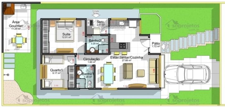 Casa 166 | Só Projetos